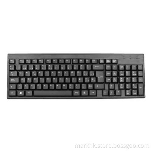 Wired Standard Keyboard, Waterproof, with Anti-dust Design